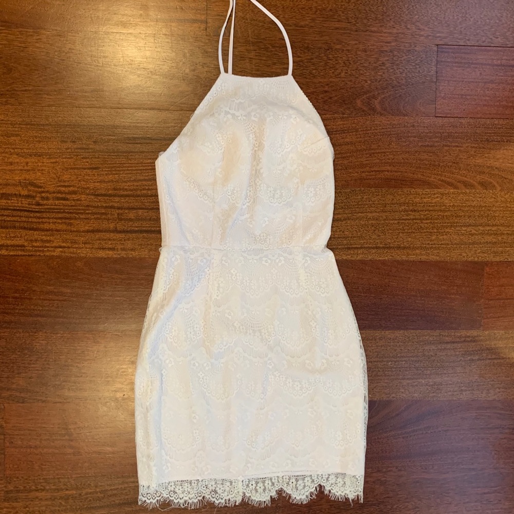 White Lace cocktail dress